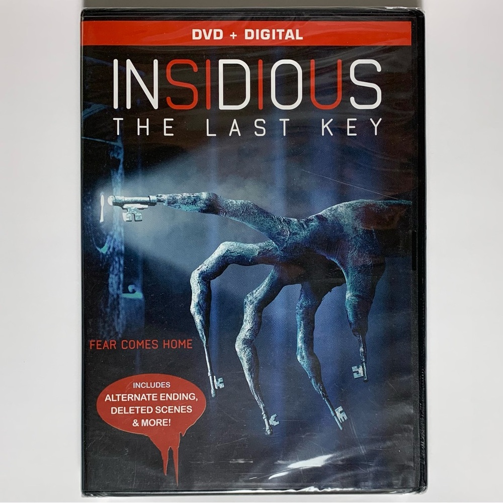 Insidious: The Last Key DVD factory sealed 2018 UPC 043396518858